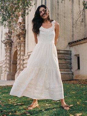 Christy Dawn The Clemence Dress
Boho
Cottagecore
Luxury
Minimalist
Neutral
XS